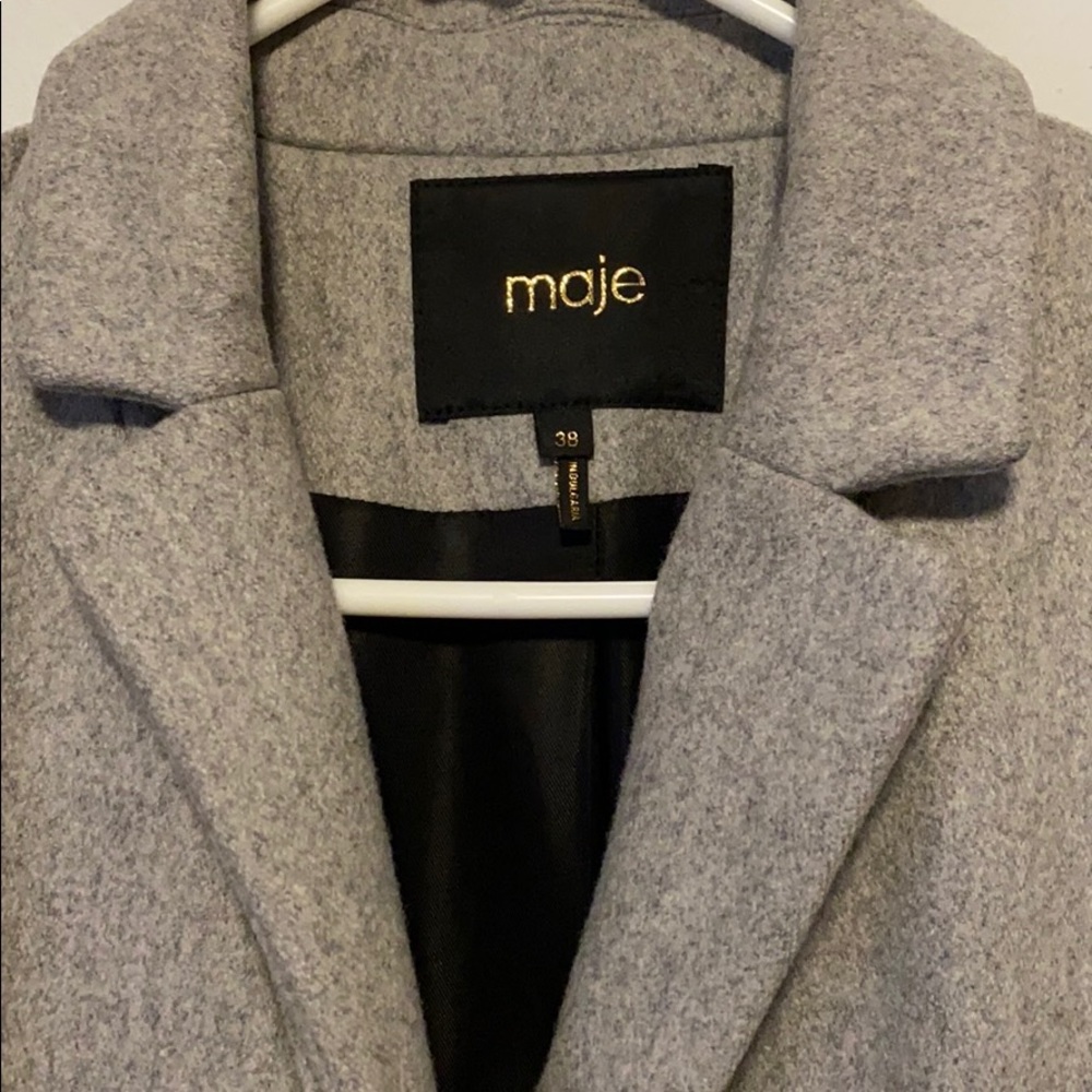 Maje wool jacket - Picture 2 of 4